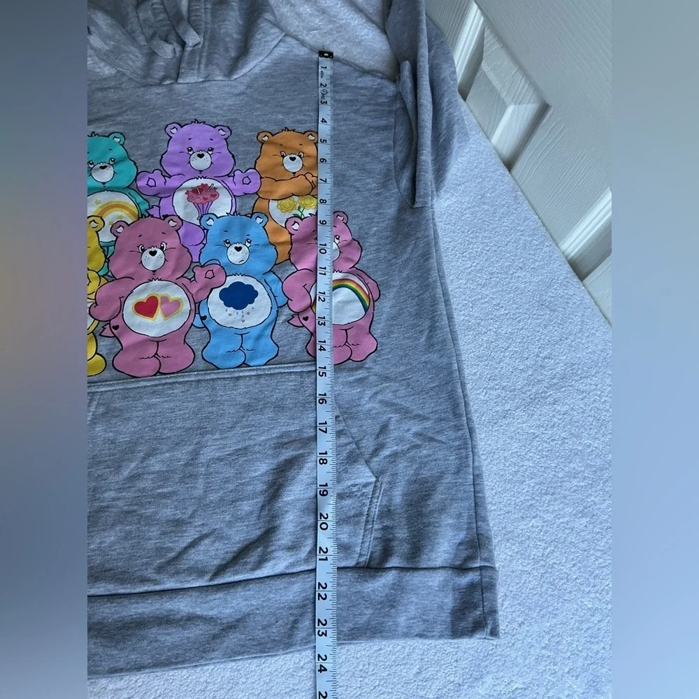 Care Bears Gray Hoodie with Colorful Bears kids